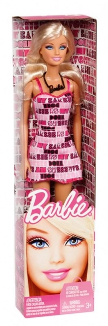 Barbie w różowej sukience