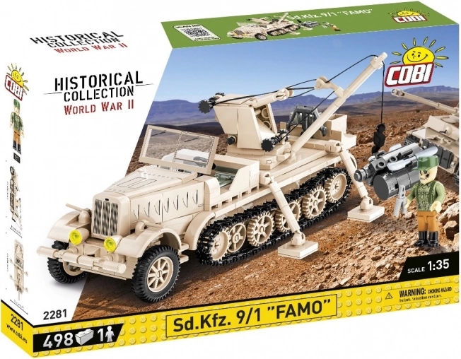 Klocki Sd.Kfz. 9/1 Famo – ciężki półgąsienicowy ciągnik 1:35