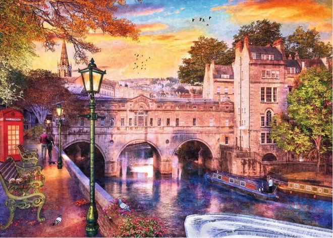 Puzzle RAVENSBURGER Uzdrowiskowa romantyka 1000 elementów