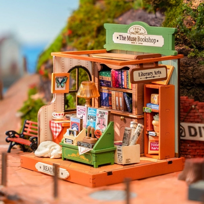 RoboTime Miniaturowy Domek Księgarni