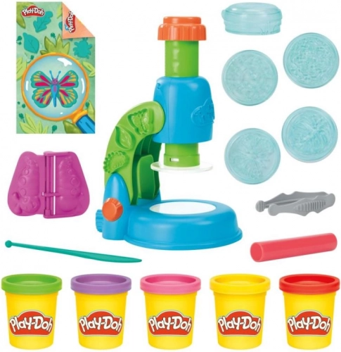 Play-Doh Mikroskop Świecący Zestaw