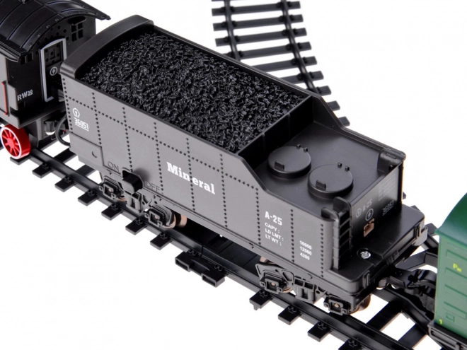 Elektryczny pociąg 185x99cm para się unosi efekt dźwiękowy RC0622