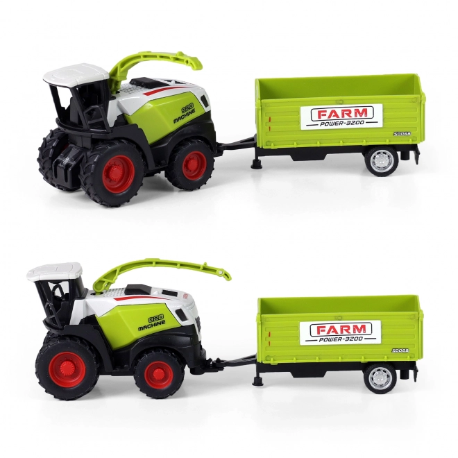 Traktor z przyczepą z kolekcji Moja mała farma