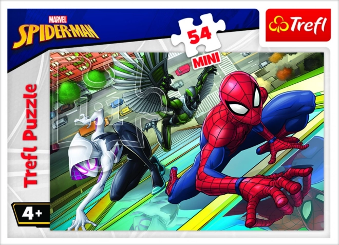 Minipuzzle Spiderman 54 elementów