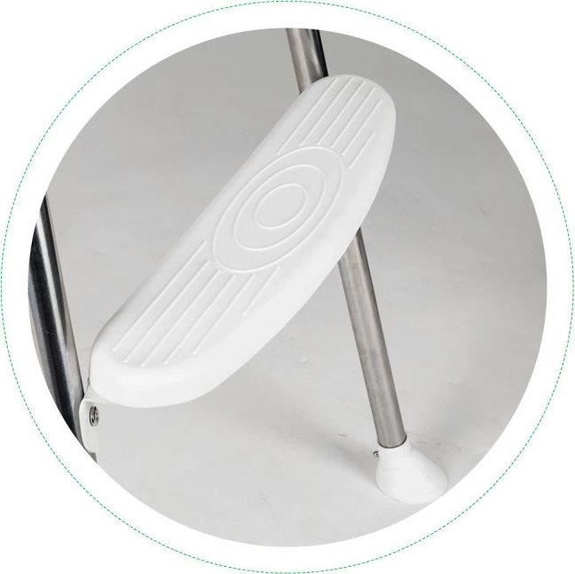 ECOTOYS Krzesełko do karmienia 2w1 biała