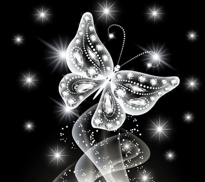 Diamentowe malowanie Nocny Motyl 30x40 cm