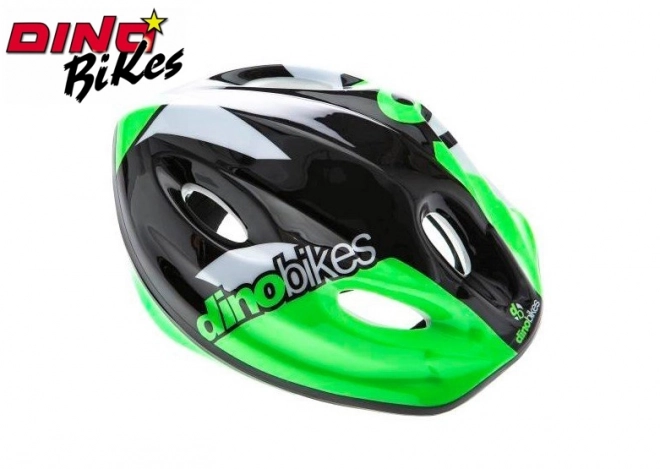 Dino Bikes Dziecięcy kask zielony