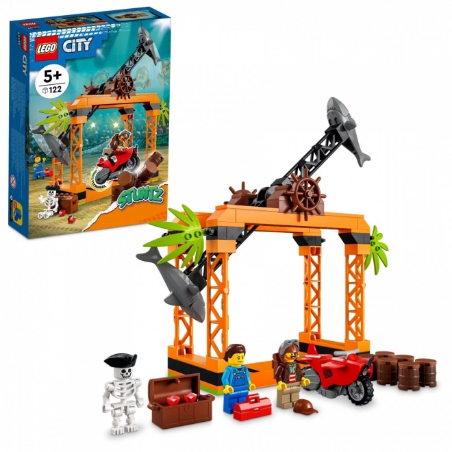 LEGO® City 60342 Wyzwanie kaskaderskie rekina