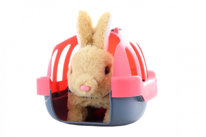 Królik na baterie z transporterem