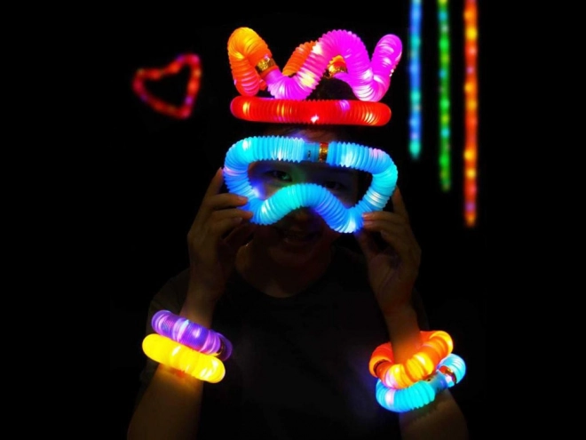 Świecące LED popowe rurki sensoryczne