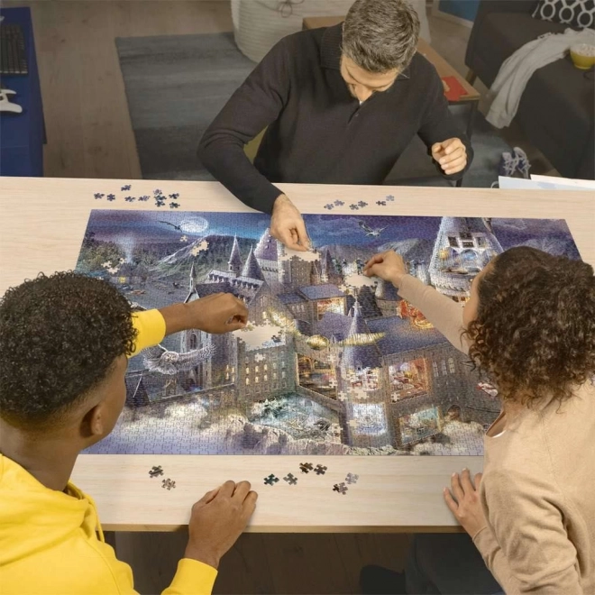 RAVENSBURGER Puzzle Harry Potter: Zamek Hogwart 3000 kawałków