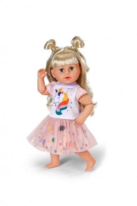 Baby Born jednorożcowe tutu sukienki dla lalek