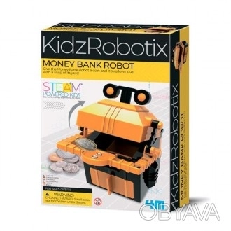 Mechaniczna skarbonka robot