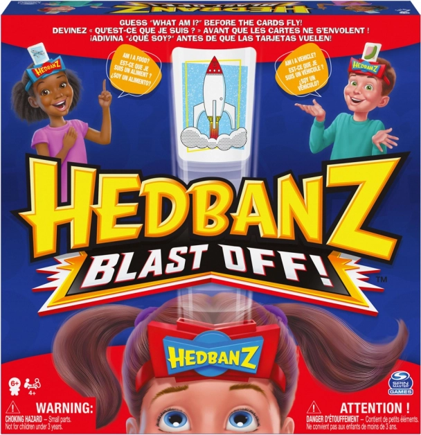 Hedbanz Blast Off! – wystrzeliwujące karty