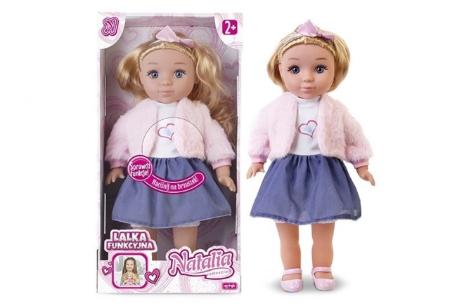 Funkcjonalna lalka Natalia 36 cm