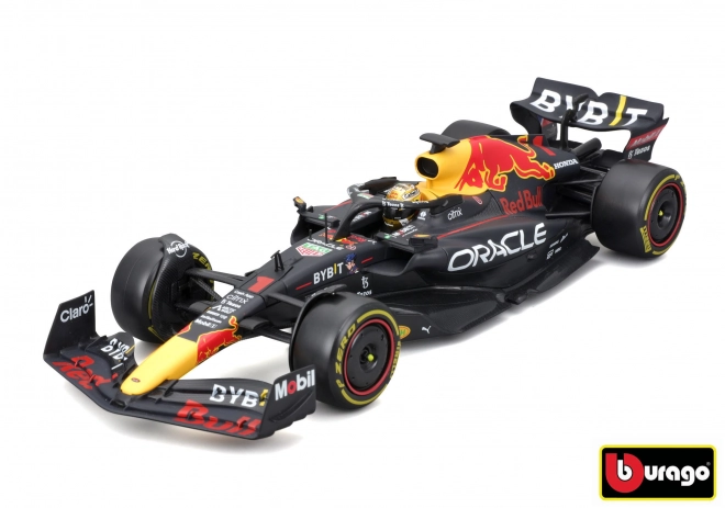 Metalowy model Red Bull Racing RB18 2022 z kierowcą