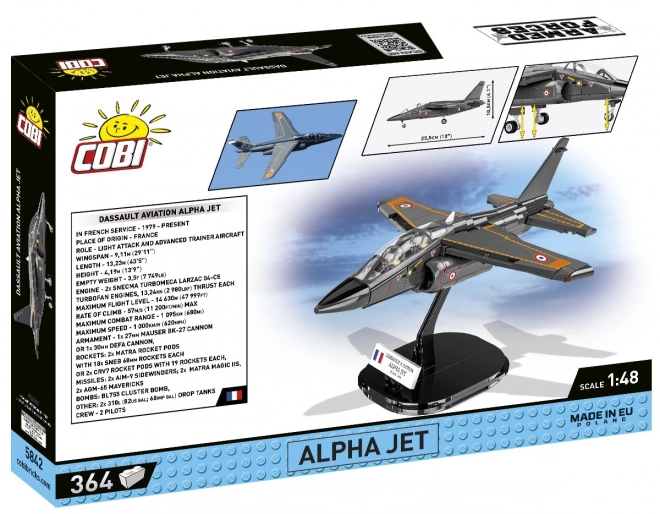 Siły Zbrojne Alpha Jet - Zestaw konstrukcyjny 364 elementy