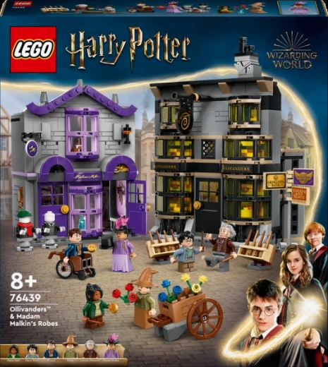 LEGO Harry Potter: sklepy Ollivandera i Madame Malkin – Ulica Pokątna