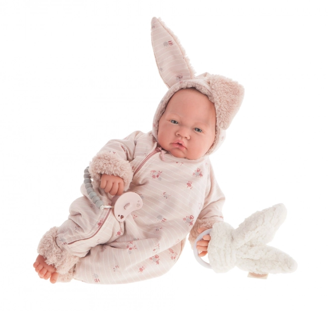 Antonio Juan 80110 SWEET REBORN NACIDA - realistyczna lalka niemowlęca z miękkim materiałowym ciałem - 40 cm