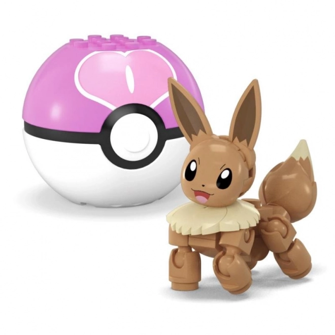 Zestaw konstrukcyjny Pokémon Poké Ball Charmander i Eevee