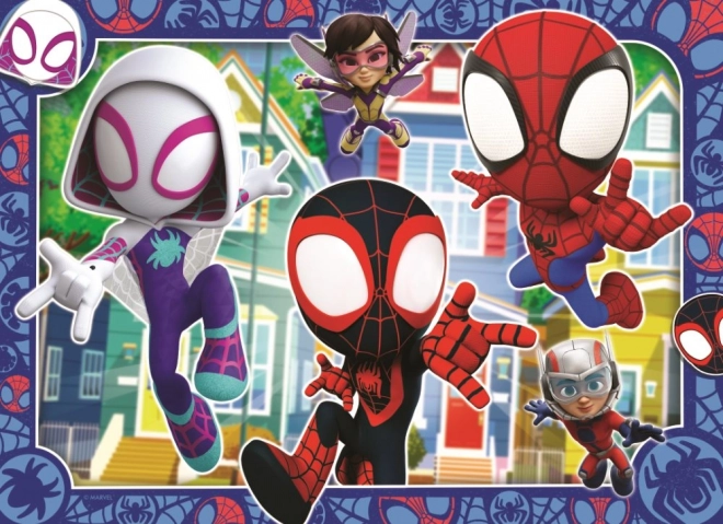 Puzzle Ravensburger Spidey i jego przyjaciele 4x42 elementy