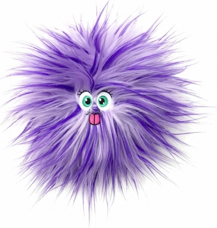 Puchaty pluszak FLUFFY FRIENDS z efektem pop
