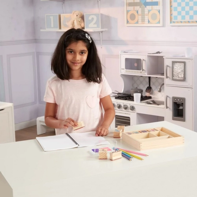 Melissa i Doug - Zestaw pieczątek Księżniczki