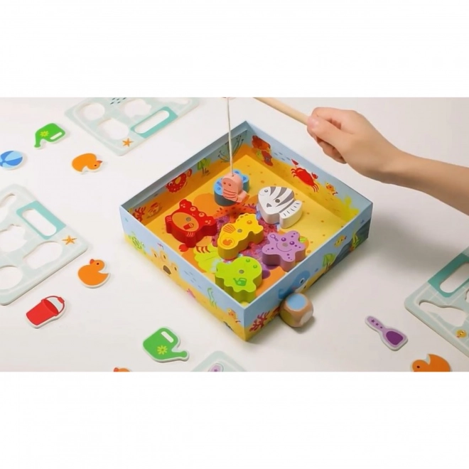 Tooky Toy gra w łowienie rybek