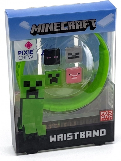 Regulowana zielona bransoletka Pixie Crew & Minecraft