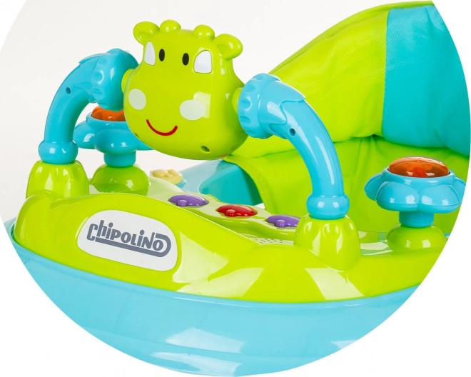 CHIPOLINO Chodzik interaktywny Little Cow – zielone