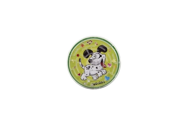 Labirynt łamigłówka z kulką plastik 7cm
