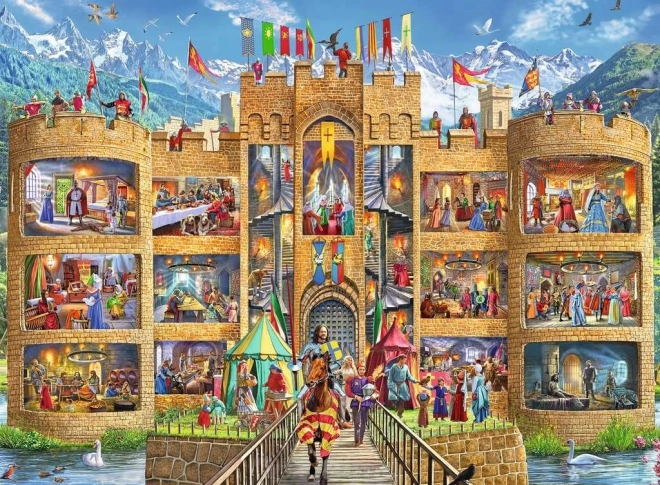 Ravensburger Puzzle Rycerski Zamek 150 szt.
