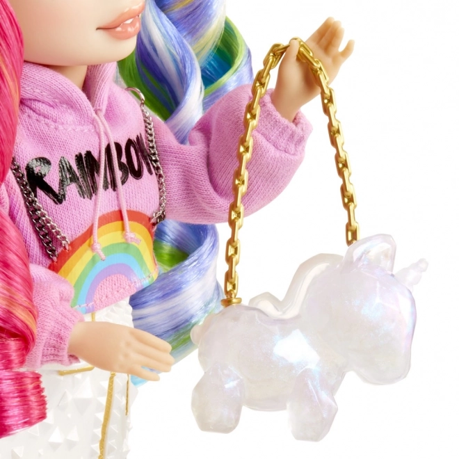 Rainbow High kreatywne kryształy lalka - Amaya Raine