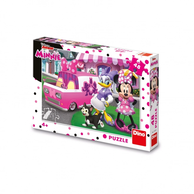 Puzzle Minnie i Daisy - 48 elementów