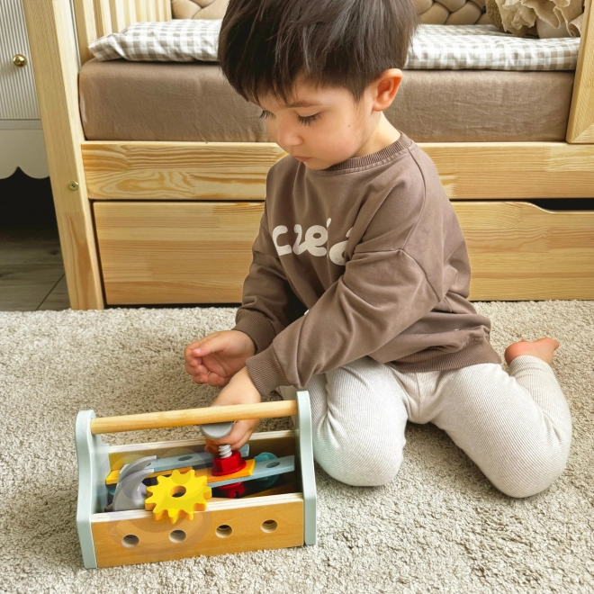 Drewniany zestaw narzędzi Tooky Toy