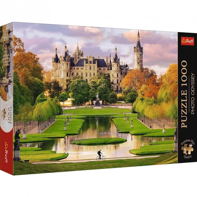 TREFL Puzzle Premium Plus Photo Odyssey: Zwierzęcy zamek 1000 elementów