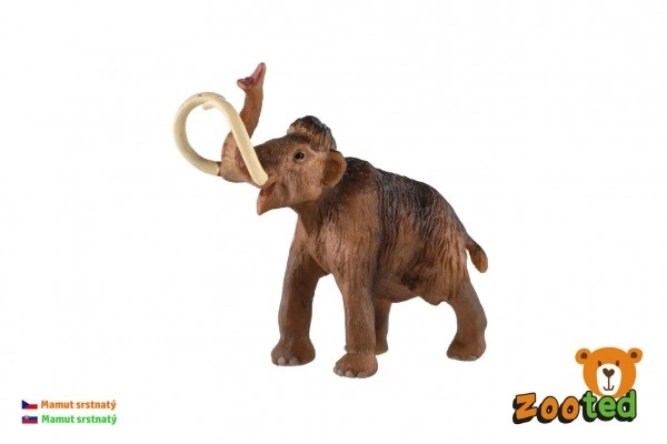 Plastowa figurka Mamuta włochatego 14 cm