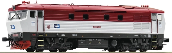 Roco lokomotywa spalinowa 751 „Bardotka” ČD Cargo, cyfrowa z dźwiękiem (H0)
