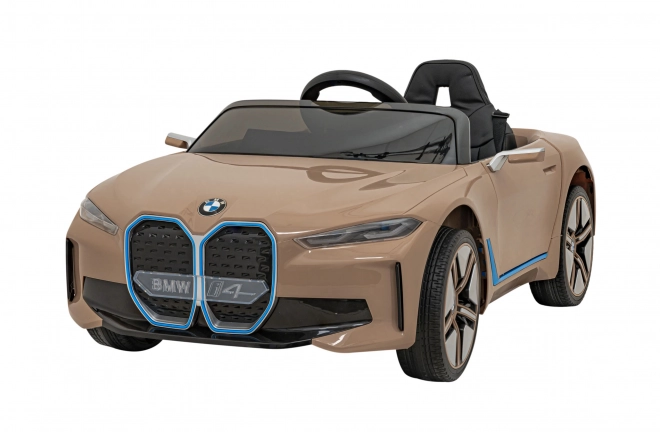 Samochód dziecięcy na baterię BMW i4 – Złoty
