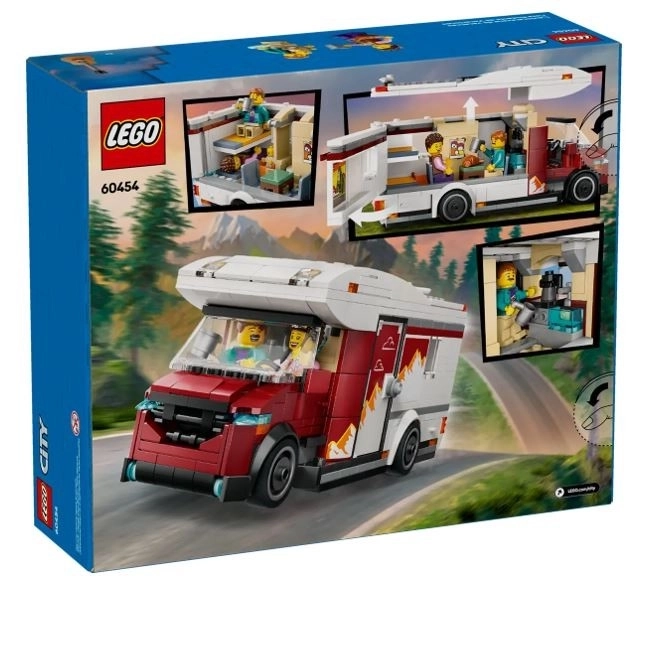LEGO City 60454 Wakacyjny kamper pełen przygód