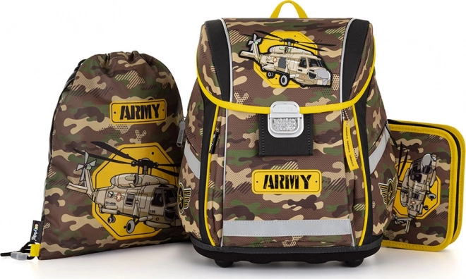 Zestaw szkolny OXYBAG 3 szt. Premium Light Helikopter