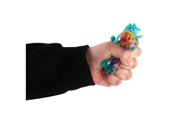 Dinosaurus antystresowy ściskany szlam 7x5cm 4 kolory w woreczku