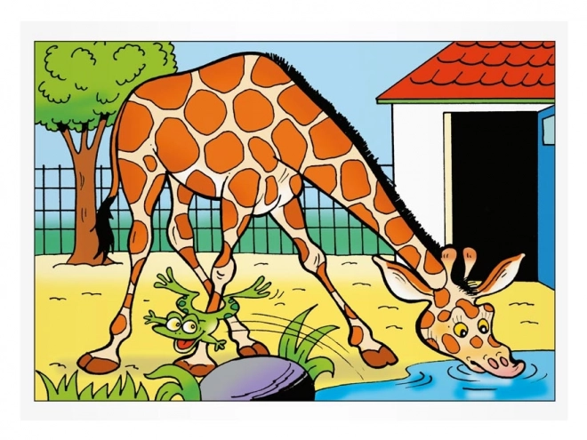 Kolorowanki MFP Wizyta w ZOO