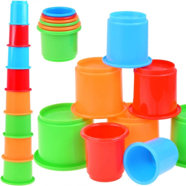 Kolorowe kubeczki do układania LITTLE TIKES – piramida