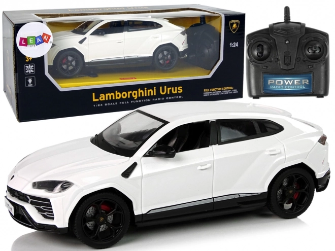 R/C auto 1:24 Lamborghini Urus białe 2.4 G Światła