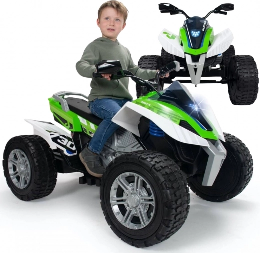Injusa Duży Quad Rage 24V dla dzieci od 6 lat do 50 kg