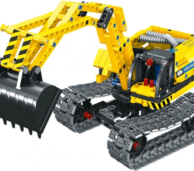 Zestaw konstrukcyjny IamMaster koparka/robot 2w1 plastik 342 części w pudełku 31x23x6,5cm