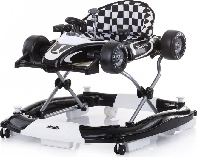 Chodzik 4w1 Car Racer – Czarno-biały