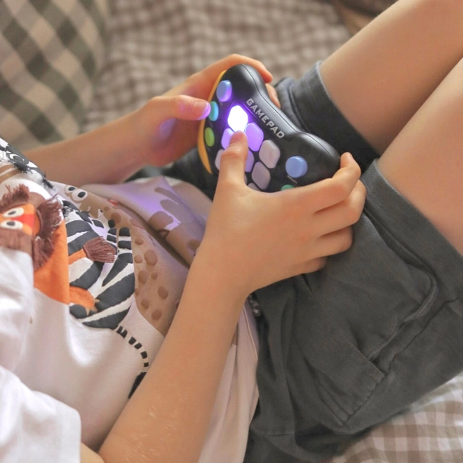 Elektroniczna gra WOOPIE Pop-It Fidget Toy Gamepad niebieski