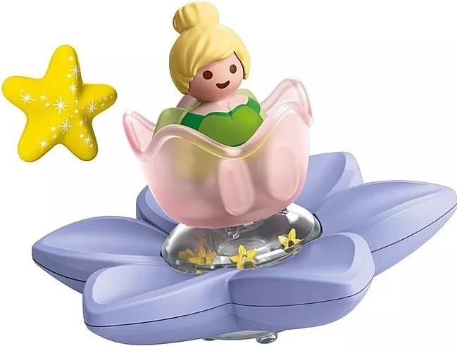 Zestaw z figurką JUNIOR & Disney: Dzwoneczek i magiczny pływający kwiat